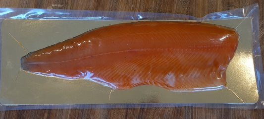 Smoked Salmon UNSLICED Clear Vac Pack 1kg-1.2kg