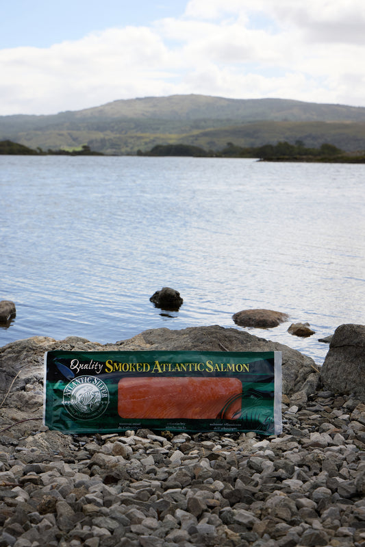 Atlantic Silver Smoked Salmon Sliced 1kg-1.2kg
